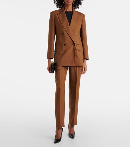 Pantalon Edera en laine, mohair et soie - Max Mara - Modalova