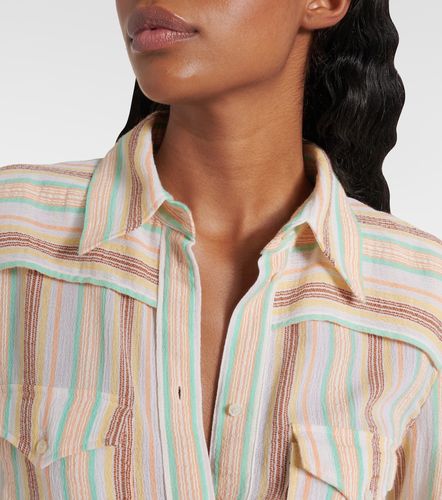 Chloé Chemise rayée en crêpe de coton - Chloe - Modalova