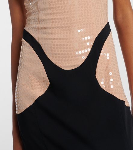 Robe longue re/edit en crêpe à sequins - Mugler - Modalova
