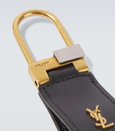 Porte-clés Tiny Cassandre en cuir - Saint Laurent - Modalova
