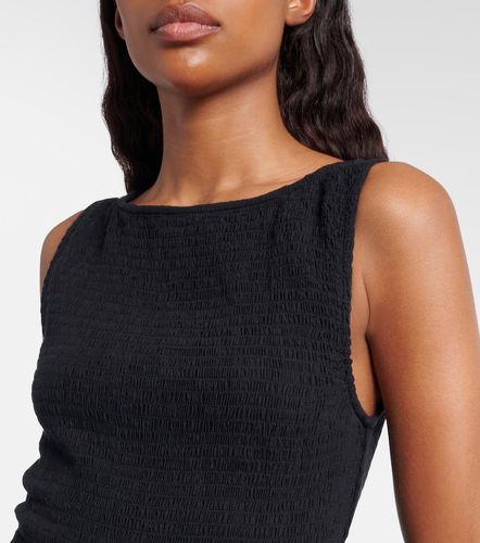 Robe midi en coton brodée - Polo Ralph Lauren - Modalova