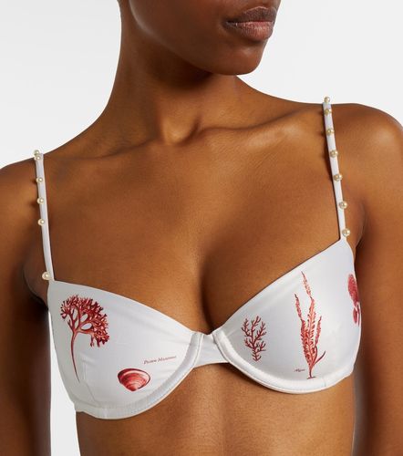 Haut de bikini Magdalena imprimé à perles fantaisie - Agua by Agua Bendita - Modalova