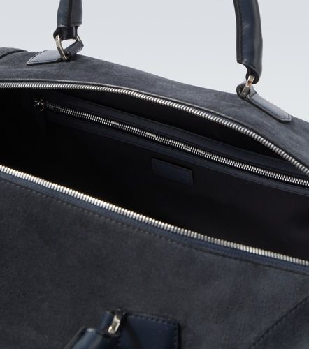 Kiton Sac de voyage en daim et cuir - Kiton - Modalova