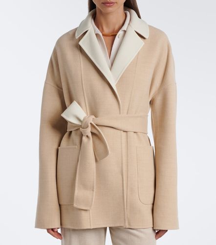 Manteau portefeuille réversible en laine - Eleventy - Modalova