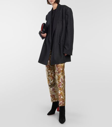 Bottines Suprabooty 85 en daim - Christian Louboutin - Modalova