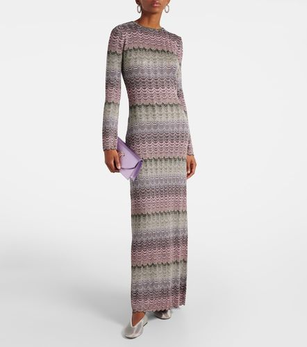 Missoni Robe longue en lamé - Missoni - Modalova