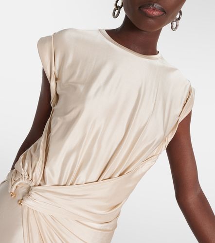 Robe midi asymétrique Urania - Rabanne - Modalova