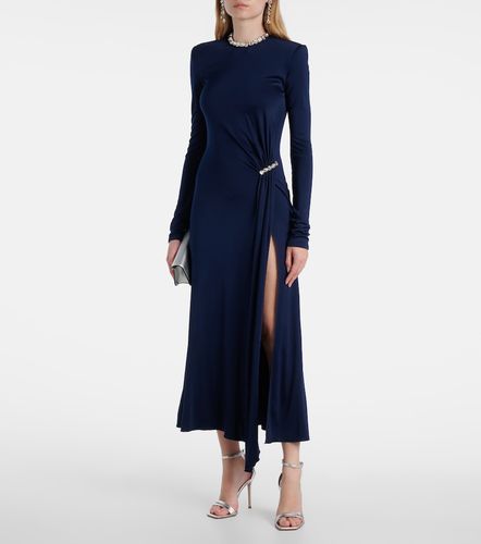 David Koma Robe midi à cristaux - David Koma - Modalova