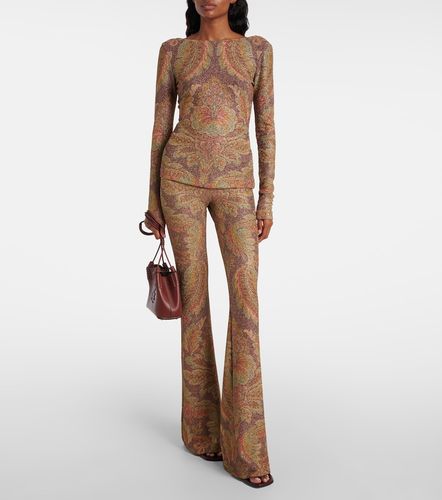 Etro Pantalon évasé imprimé - Etro - Modalova