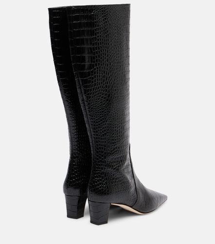 Bottes Penelope en cuir - Manolo Blahnik - Modalova