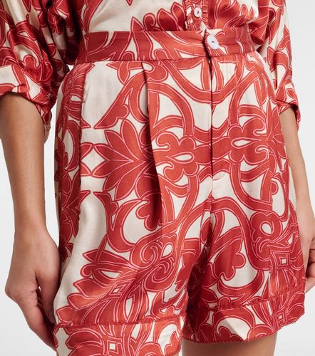Short Isabelle imprimé à taille haute - Poupette St Barth - Modalova