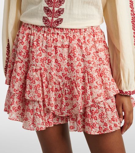 Jupe-short Jocadia en coton à fleurs - Marant Etoile - Modalova