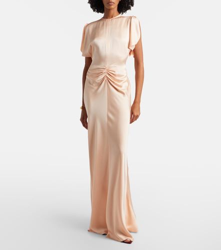 Robe longue Isabella en satin - Victoria Beckham - Modalova