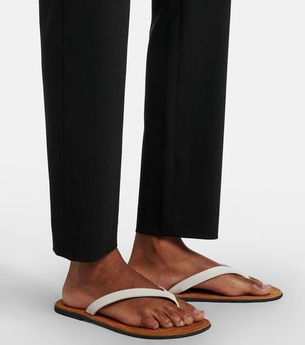 Pantalon droit Flamenca en laine - The Row - Modalova