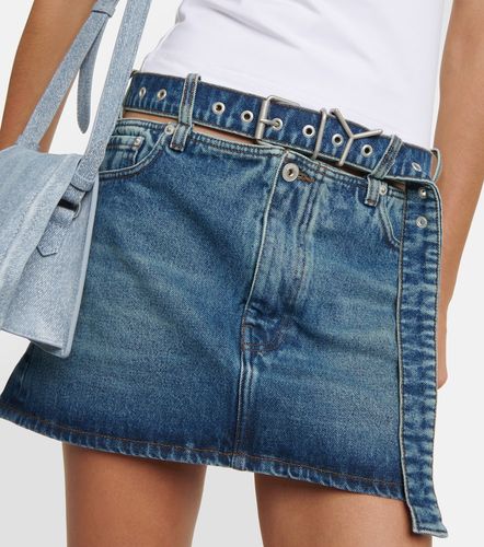 Y/Project Mini-jupe Y Belt en jean - Y/Project - Modalova