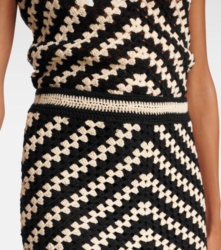Jupe midi Halliday en crochet de coton - Zimmermann - Modalova