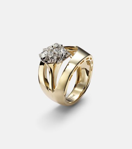 Bague Golden Strada en or 18 ct et diamants - Yeprem - Modalova