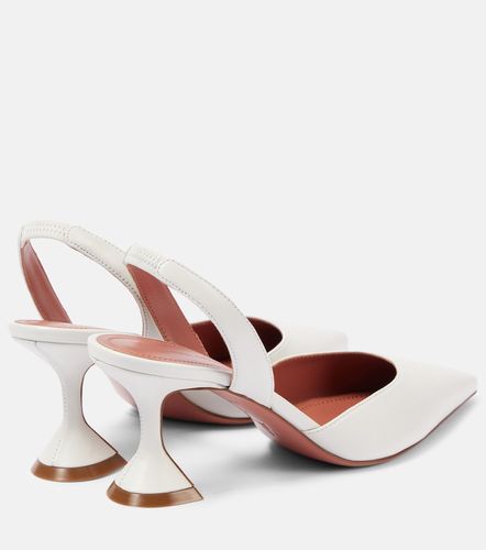 Escarpins slingback Holli 70 en cuir - Amina Muaddi - Modalova