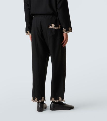 Pantalon ample Laurelist en laine - Bode - Modalova