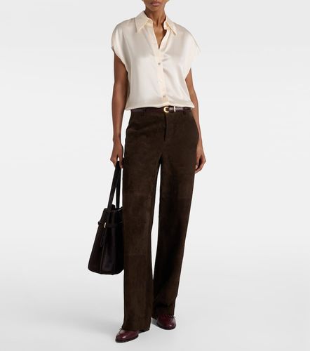 Vince Pantalon ample en cuir - Vince - Modalova