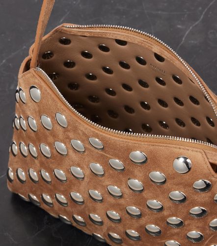 Sac à bandoulière Lina Medium en daim à ornements - Khaite - Modalova