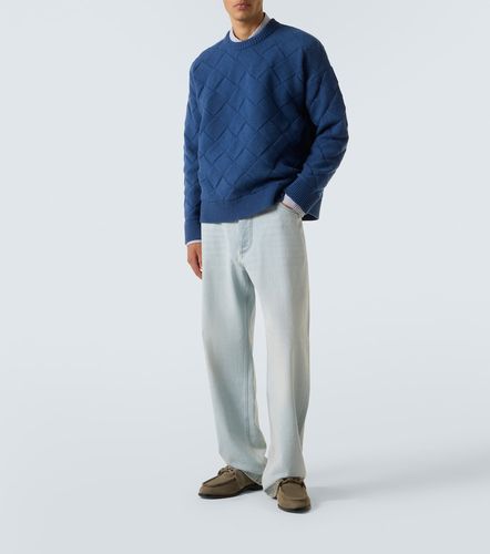 Pull Intreccio en laine mélangée - Bottega Veneta - Modalova