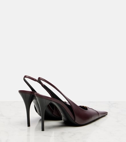 Escarpins slingback Babylone Breteuil en cuir - Saint Laurent - Modalova