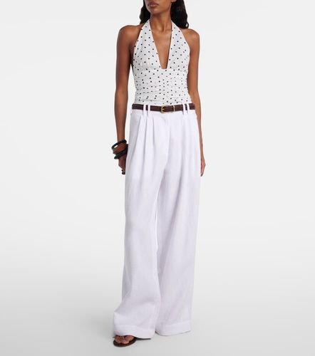 Posse Pantalon ample Parker en lin - Posse - Modalova