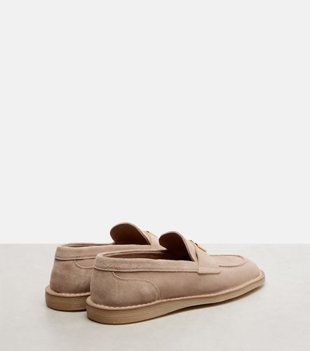 Dolce&Gabbana Mocassins DG en daim - Dolce&Gabbana - Modalova