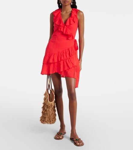 Robe portefeuille Molly en coton - Melissa Odabash - Modalova