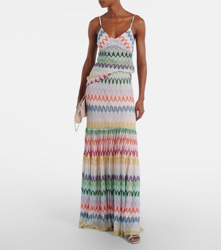 Missoni Jupe longue en lamé - Missoni - Modalova