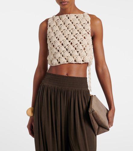 Balmain Top court en coton - Balmain - Modalova