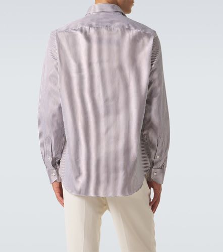 Canali Chemise en coton à rayures - Canali - Modalova