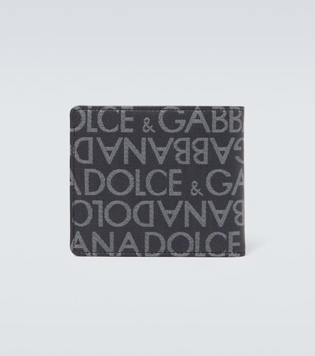 Portefeuille pliant à logo - Dolce&Gabbana - Modalova