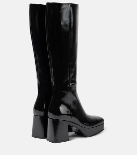 Bottes à plateforme en cuir - Gianvito Rossi - Modalova