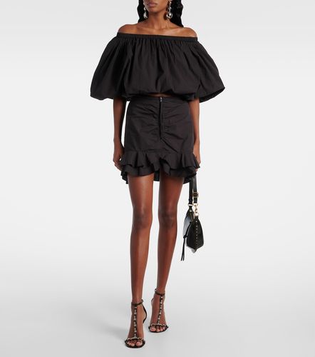 Top Bertille à encolure bardot en coton - Marant Etoile - Modalova