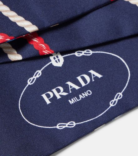 Prada Foulard en soie imprimé - Prada - Modalova