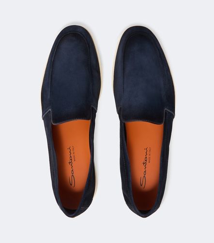 Santoni Mocassins en daim - Santoni - Modalova