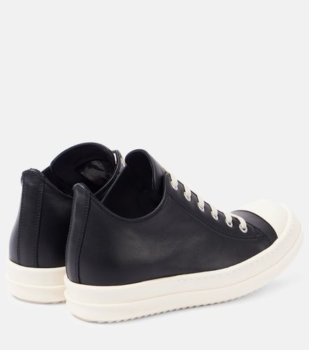 Baskets Sneaks Low en cuir - Rick Owens - Modalova