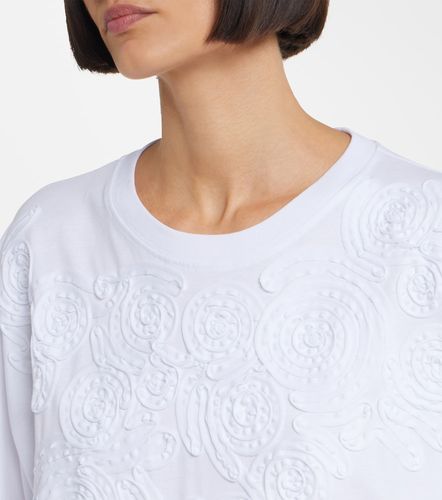 T-shirt oversize brodé en coton - Dries Van Noten - Modalova