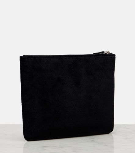 Pochette VLogo en velours - Valentino Garavani - Modalova