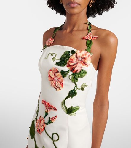 Leo Lin Robe à appliqués floraux - Leo Lin - Modalova