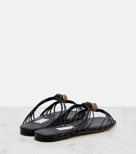 Mules Lova en cuir à ornements - Jimmy Choo - Modalova