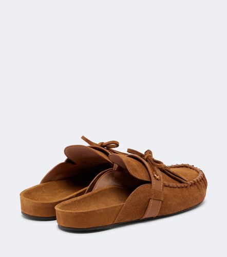 Mules Malvin en daim et cuir - Isabel Marant - Modalova