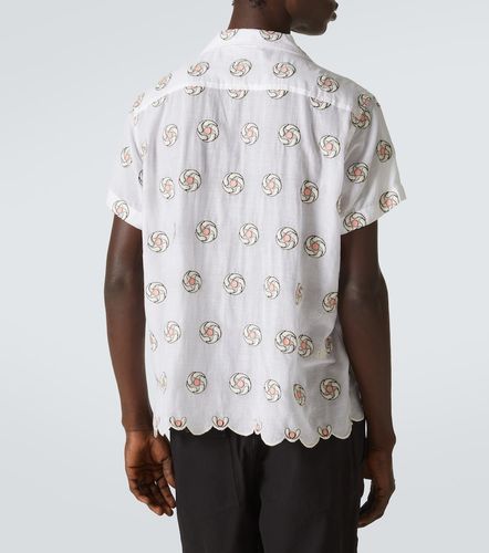 Chemise Floral Aperture en coton - Bode - Modalova