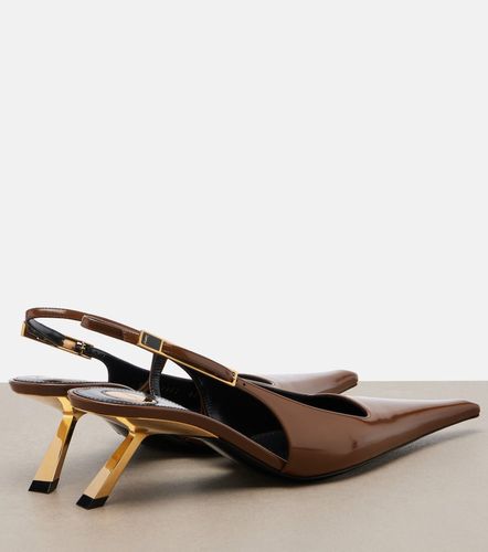 Escarpins slingback Lee en cuir verni - Saint Laurent - Modalova