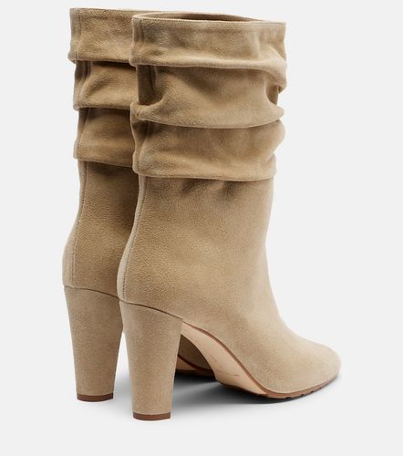 Bottines Calasso 90 en daim - Manolo Blahnik - Modalova