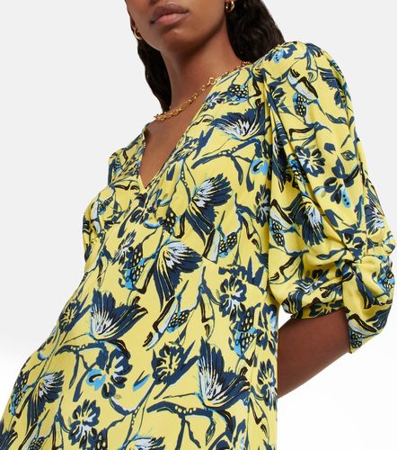 Robe midi imprimée en crêpe - Diane von Furstenberg - Modalova