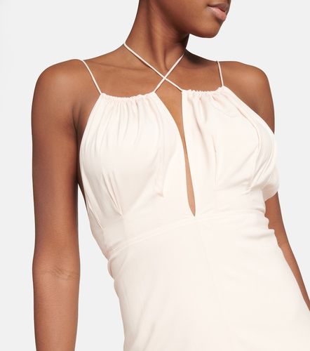 Toteme Robe longue en soie - Toteme - Modalova