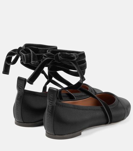 Ballerines Spencer en satin - Malone Souliers - Modalova